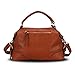 Hynes Victory Womens Luxury Hobo Handbag (Brown2)