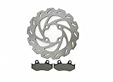 Rear Sport Brake Rotor and Rear Brake Pads Yamaha