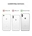 Ringke Air Compatible with iPhone Xs Max Case Qi Wireless Charging Compatible Lightweight Transparent Flexible TPU Scratch Resistant Cover for iPhone Xs Max 6.5 inch (2018) - Clear