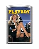 Zippo Lighter: Playboy Cover May 1980 - Satin Chrome