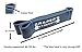 DRAPER'S STRENGTH Heavy Duty Resistance Stretch Loop Bands for Powerlifting Workout Exercise and Assisted Pull Ups 06. Blue
