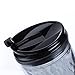 Cupture Crystal Click & Seal Shake Tumbler Cup for Hot or Cold Drinks - 22 oz (Black Diamond)