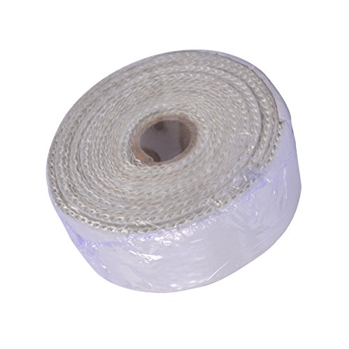 AutoEC Heat Shield Tape, Self-Adhesive Heat Reflective Tape Roll, Adhesive Backed Heat Barrier for Car, Truck, Motorcycle (1.5"X 15')