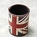 LINKWELL 1PC Antique UK Union Jack PU Leather Pencil Pen Holder Desk Organizer PH10
