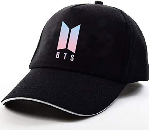 BTS Bangtan Boys Baseball Cap Adjustable Casual Sports Sun Hat Snapback Hip Hop Flat Hat for Boys & Girls