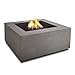 Real Flame T9620LP-GLG T9620LP Baltic Square Propane Fire Table, Glacier Gray