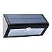 Trekbest Solar Security Light - 38 LED Waterproof Wireless Solar Powered Wall Light with 4 Intelligent Modes, Dusk/Dawn Auto On/Off for Yard Patio Deck Driveway