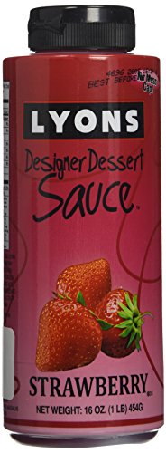 Lyons Designer Dessert Sauce, Strawberry, 16 Ounce Bottle - Thumbnail 5