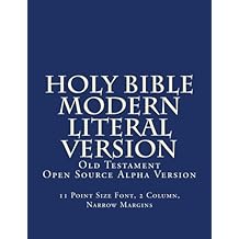 Modern Literal Version Old
                      Testament