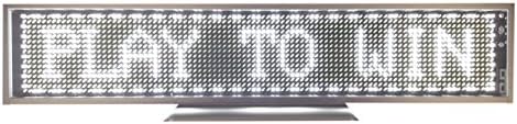 Desktop Programmable Scrolling SMD Dot Matrix LED Mini Display (16x96 pixels, 1.85 pitch) White