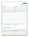 Adams Proposal Book, 2-Part with Carbon, 8.38 x 11.44 Inches, White, 50 Sheets (D8118) primary
