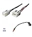 ASC Audio Car Stereo Radio Wire Harness and Antenna Adapter to Aftermarket Radio for some Infiniti Nissan etc.- Vehicles listed below