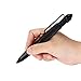 UNKE Self Defense Tactical Pen Portable Glass Breaker Survival Camping Tool Black