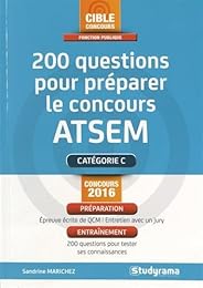 200 questions poutr préparer le concours ATSEM