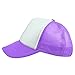 DALIX Trucker Cap Neon Purple Hat for Youth Baseball Caps