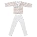 ASIV 4 Sets Boy Doll's Plaid Clothes Jacket Casual Trousers Outfit for Ken Fashionista Dolls, Clothing Accessories, Girls Christmas Birthday Gift