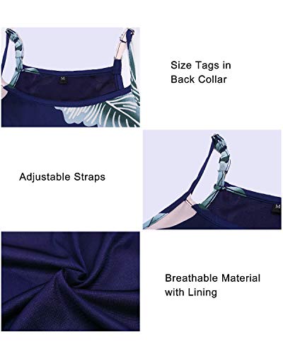 3 Asvivid+Sleeveless+Chiffon+Tropical+Sundress