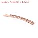 Women's Hair Clip, 10pcs Rhinestone Bobby Pins Metal Crystal Hair Pin Hair Decoration for Lady Girls Brides