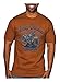 Harley-Davidson Men's Vintage Ride Short Sleeve Crew Neck T-Shirt, Texas Orange