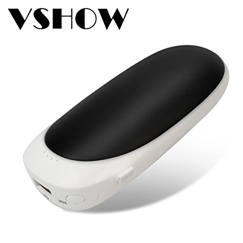 Rechargeable Hand Warmers ,Vshow Baby Dolphin USB Electric Pocket Handwarmer 5200mAh Reusable Portable Heater/