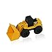 CAT Mini Machine Caterpillar Construction Truck Toy Cars Set of 6, Dump Truck x 2, Bulldozer, Wheel Loader, Excavator and Backhoe Free-Wheeling Vehicles w/Moving Parts -Great Cake Toppers