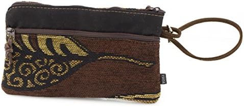 Perfect Wallet in Tapestry and Waxed Canvas (Rain Forest)