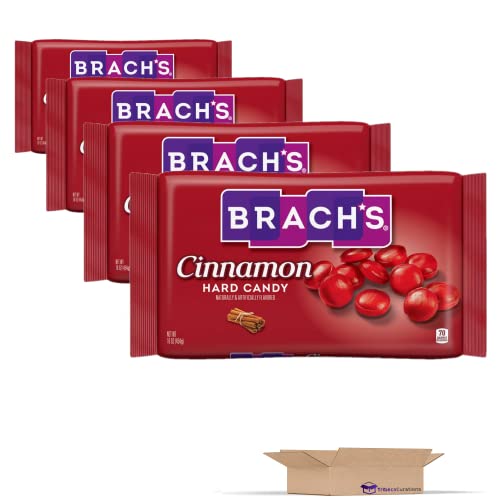 Cinnamon Hard Candy Disks by Brachs, 16 Ounce 2 Pack Pricepulse