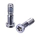 EBOOT Full Screw Set Replacement with Bottom Pentalobe Screws and Clean Cloth for iPhone 6 Plus 5.5 Inch