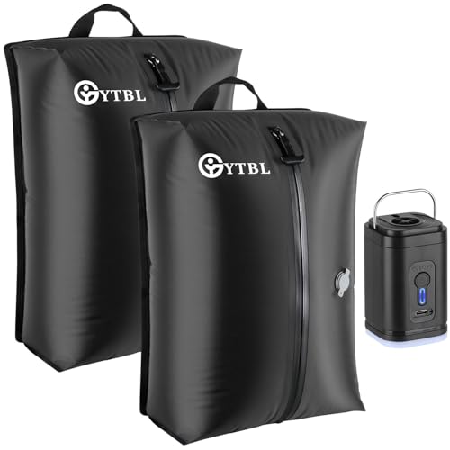 GYTBL Travel Vacuum Bags with Wireless Pump, Vacuum Bags For Travel High Compression Space Saver, IP67 Waterproof Reusable Vacuum Sealer Bags for Clothes, Suitcase & Storage Backpack(2 Pack)