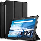 IVSO Case for Lenovo TAB M10 Tablet, Ultra Lightweight Protective Slim Smart Cover Case for Lenovo TAB M10 2018 Released Tablet (Black)