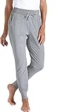 Coolibar UPF 50+ Women's Weekend Pants - Sun Protective (Large - Grey Heather)