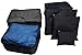 Travel Luggage Organizer Bags Value Set for Travel Durable Packing Cubes 6 Piece