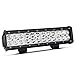 TURBO SII 12 Inch LED Light Bar Spot Flood Combo Beam 180W Double Row Light Bar Off Road Driving Led Work Lights for UTV ATV Truck Boat Waterproof