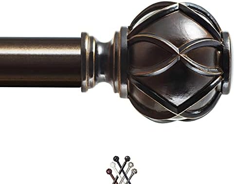 144 inch curtain rod