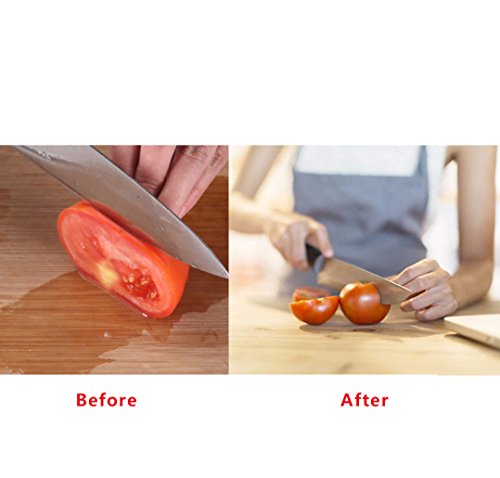 Utility Kitchen Knife Sharpener 3-Stage Sharpening Tool Knife Sharpening System By NCPOPU Manual Sharpener - Thumbnail 3