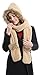 Bellady Soft Winter Warm Hooded Scarf Headscarf Neckwarmer Hoodie Hat,Beige