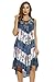 Riviera Sun 21663-BLU-XL Summer Dresses/Swimsuit Cover Up