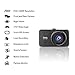 Dual Dash Cam Front and Rear, 1080P Full HD Car DVR Dashboard Camera Recorder with Night Vision, 3 inch IPS Screen, 170 Super Wide Angle, G Sensor, Parking Monitor, Motion Detection, WDR