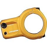 Spank Spoon 318 Stem Gold (43mm), Chamfered bar