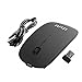 UHURU Wireless Mouse Portable Rechargeable and Silent Click with 3 DPI for Notebook, Pc, MAC Laptop Computer - New & Improved Version [Black]