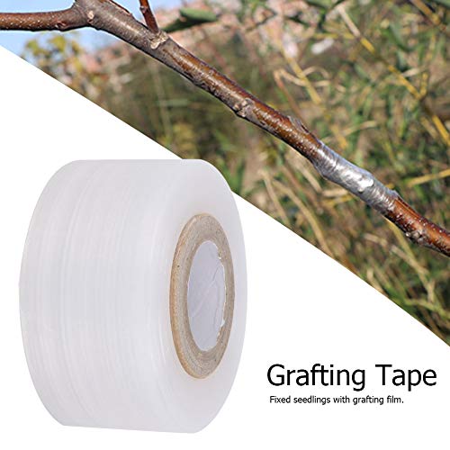 Jeffergarden New White Eco-Friendly Waterproof Grafting Tape as Graft Membrane, Garden Bind Belt