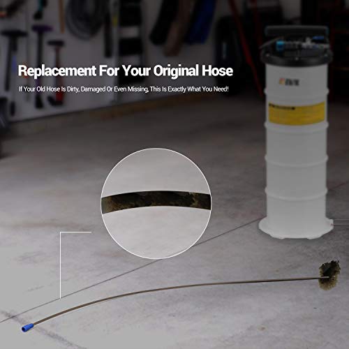 EWK 5.3 x 6.7 mm Hose for Pneumatic 6.5 & 15 Liter Oil Changer Vacuum Fluid Extractor Pump 1m - Thumbnail 3