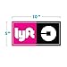 Wall26 Uber+Lyft Driver Magnet - Set of 2 - 5