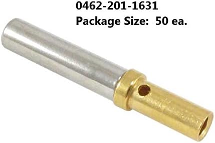 Deutsch Solid Socket Terminal Contact Size 16, Gold 0462-201-1631 (Pack of 50)