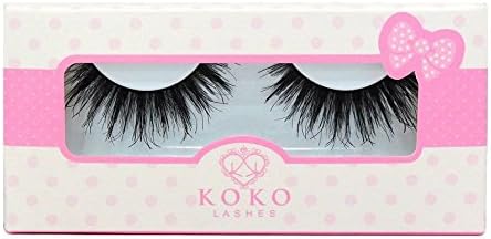 KoKo Lashes QUEEN B Wispy Glamour Fake Eyelashes (New Original)