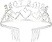 Kangaroo Bride to Be Crown Tiara; Bridal Tiara Silver