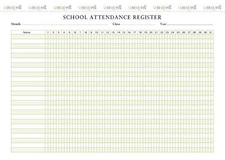 pretend school register