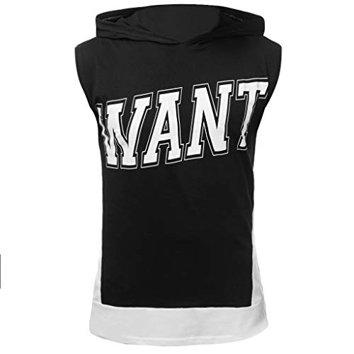 image for MIS1950s Men's Printed Hoodie Printing Funny T-Shirts Casual Cool Summ