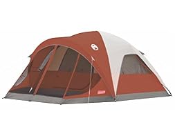 NEW! Coleman Evanston 4 Person Family Camping Tent w/ Screened 