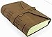 Luxury Leather Bound 5x7 Journal 100% Cotton Handcrafted Paper A5 Brown in Gift Box